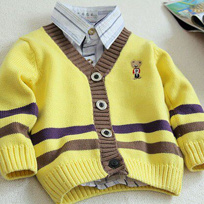 <em>男童宝宝毛线</em>衣服小童装毛衣针织<em>开衫</em>春秋装外