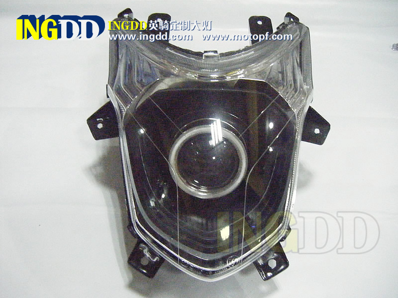 3寸五羊本田酷影WH125T-6摩托车改装透镜大