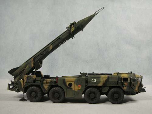 模型代工成品-- 1\/35 苏联SS-1c飞毛腿导弹及发