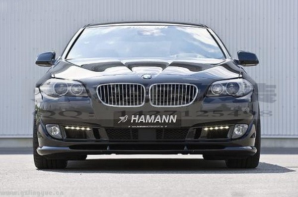 热卖bmw宝马新5系f10/f18 改装hamann碳纤维前下唇下巴扰流器