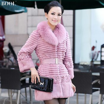 皮草<em>外套</em>搭配_<em>芭欧</em>BOOL 秋冬款<em>女装</em> 狐狸毛领