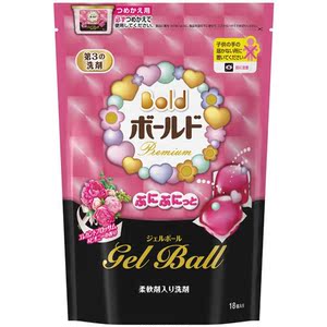 预订!花王宝洁P&G洗衣凝珠18颗补充替换装优