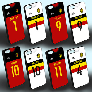2016欧洲杯比利时球衣手机壳阿扎尔 卢卡库ip
