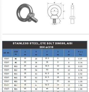 304不锈钢/吊环家具/吊环螺丝/吊耳/起重吊环/圆螺栓v吊环打张怎么设计图图片