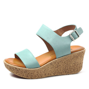 高跟防水台罗马松糕...