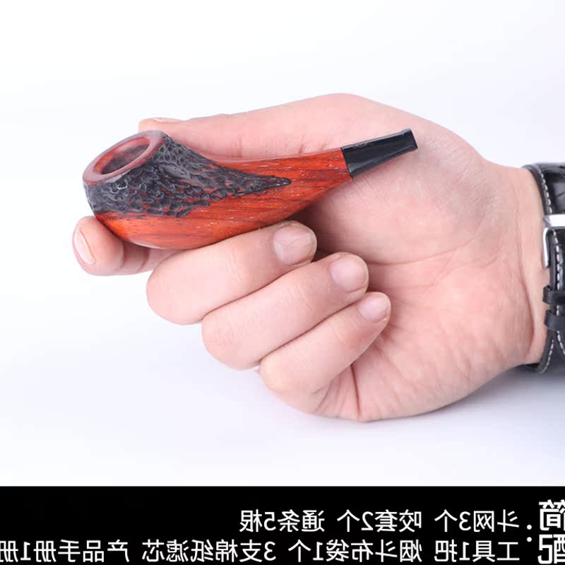 合旺烟斗石楠木3mm小号烟丝烟斗鸡腿斗男士精品实木烟斗过滤包邮|ruв категории ZIPPO/швейцарский армейский нож/очки, курить, трубы - от Buy2taobao.com для оказания профессиональной услуги покупки агента Taobao