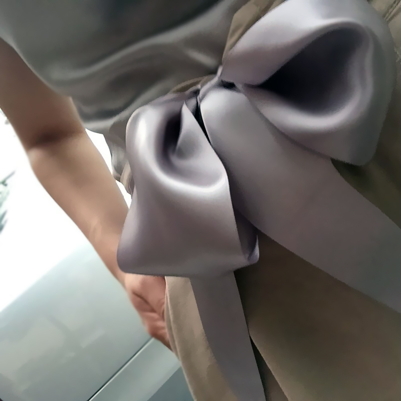 10cm Super wide silk ribbon belt black Silver gray Circle lovely bow Chubbyin the Accessories/Leather belt/Hat/Muffler , Belt/Leather belt/Yaolian category - from Buy2taobao.com to provide professional Taobao agent buy service