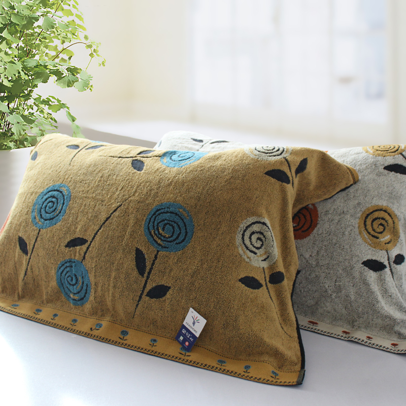 Gold No. Pillow towel 1 Consideration pure cotton Terry lovers men and women 100% Cotton high-grade household sizein the Bedclothes , Pillow category - from Buy2taobao.com to provide professional Taobao agent buy service