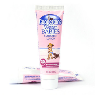 【特卖疯抢】Coppertone 水宝宝 防晒霜 防水美白隔离乳液SPF50