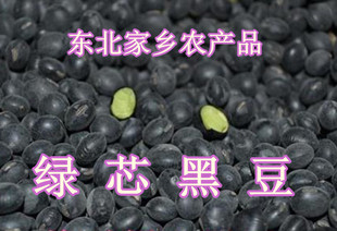  农家黑豆 有机小粒黑豆 绿芯 黑豆 青仁黑豆 绿心黑豆 五谷杂粮
