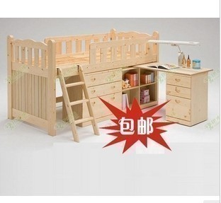儿童床/实木床/松木床/半高床/书桌组合床/多功能床/踏步床/特价在类目 住宅家具, 床类, 儿童床中 - 来自Buy2taobao.com提供专业的淘宝代购服务