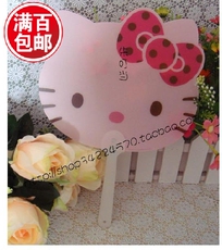 Веер 韩国进口 hello kitty 凯蒂猫小扇子 塑料