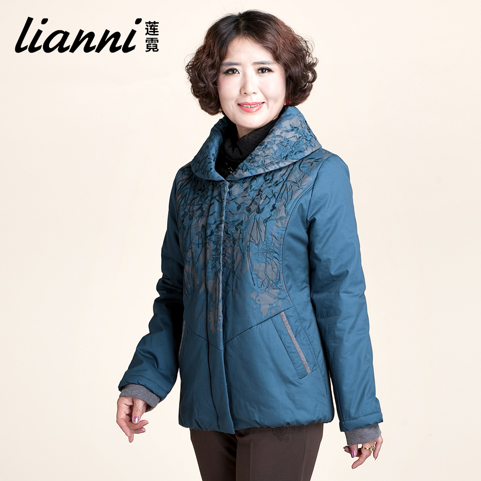 莲霓 2013冬装新款 中老年女装棉衣妈妈装上衣中年女棉服外套 莲霓 2013冬装新款 中老年女装棉衣妈妈装上衣中年女棉服外套