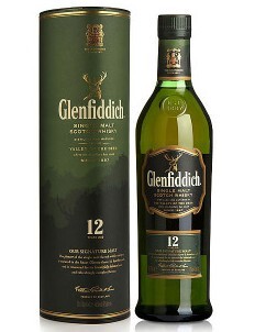  洋酒 格兰菲迪12年单一纯麦芽威士忌 GLENFIDDICH 700ml原装正品
