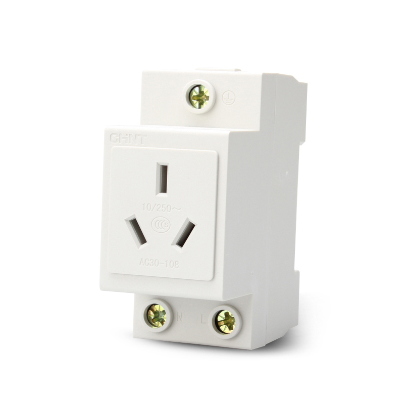 Chint switch socket Digital modular socket Three socket AC30-108in the Electronic/Electrician , Outlet , Power outlet category - from Buy2taobao.com to provide professional Taobao agent buy service