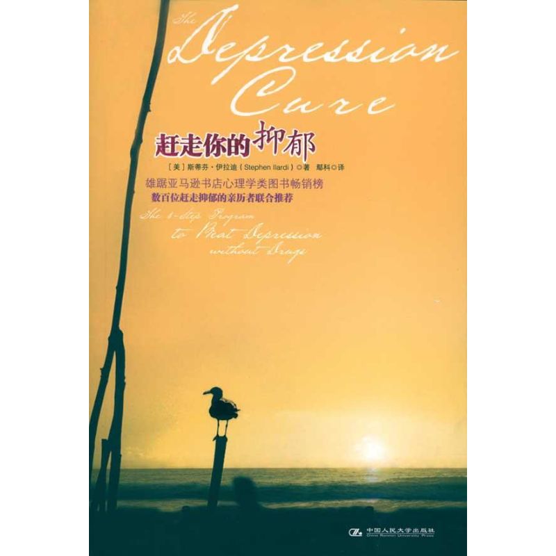 趕走妳的抑郁 (美)伊拉迪 著作 嫣科 譯者 心理學社科 新華書店正版圖書籍 中國人民大學出版社 文軒網在類目 書籍/雜誌/報紙, 醫學衛生, 神經病和精神病學中 - 來自Buy2taobao.com提供專業的淘寶代購服務