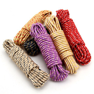 Bold multi-function nylon non-slip Clothesline clothes rope Windbreak The sun is rope Drying rope Curtain rope 10 ricein the Storage consolidation , Family finishing equipment , Rope category - from Buy2taobao.com to provide professional Taobao agent buy service