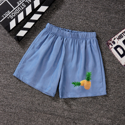 儿童短裤夏季薄款男童宝宝五分裤中大童休闲外穿百搭女童牛仔短裤