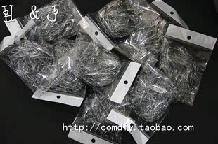  DIY手工川崎折纸玫瑰花金丝/银丝/彩丝花束包装或填充礼盒点缀）