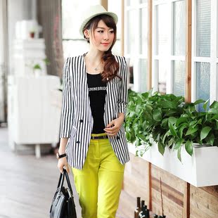 绿色的哈伦裤怎么搭配衣服–淘宝服装服饰购物