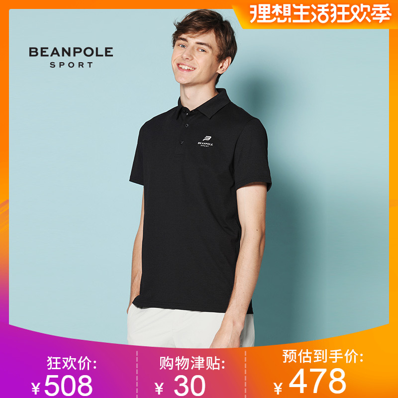 BEANPOLE滨波都市运动 2019早春新品男士短袖Polo衫T恤 BO9342D52|msdalam kategori Pakaian Lelaki, shirt Polo - dari Buy2taobao.com untuk memberikan perkhidmatan ejen Taobao profesional membeli