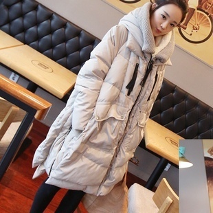  预售款 冬装新款女装 棉衣棉服女 长款外套大衣 连帽棉衣