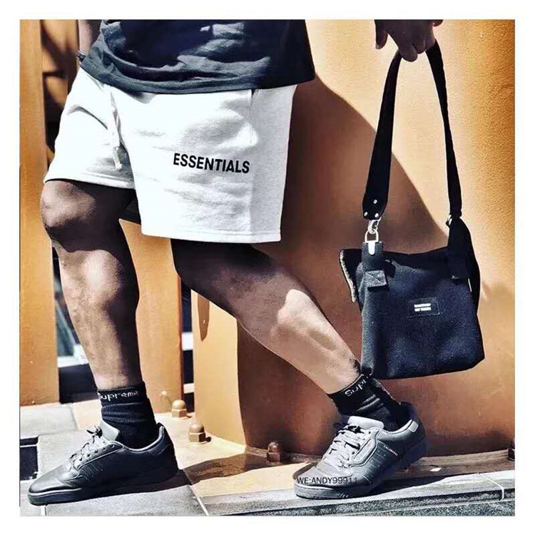 Fear of God FOG Essentials Graphic 短裤男高街复线 吊档五分裤|msdalam kategori Pakaian Lelaki, seluar santai - dari Buy2taobao.com untuk memberikan perkhidmatan ejen Taobao profesional membeli