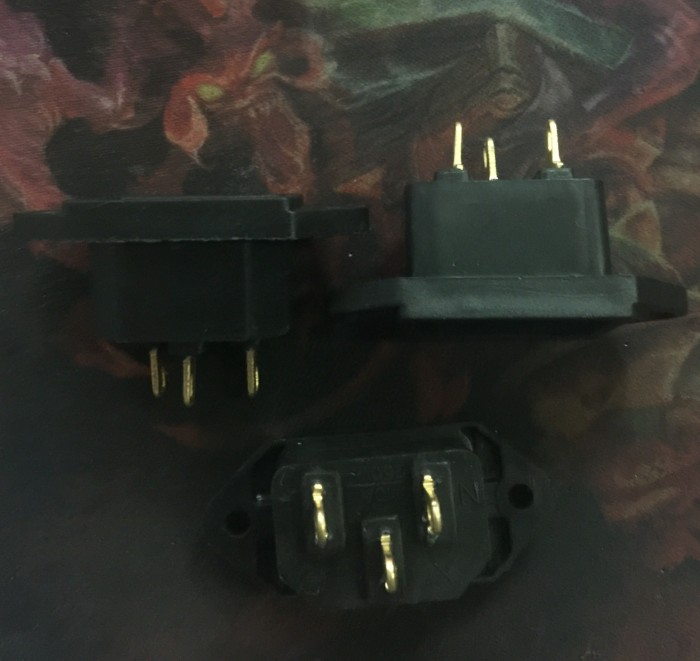 豆浆机电饭煲电饭锅三孔品字电源插座 焊接/插片式【带耳铜脚】|msdalam kategori elektronik/Electrician, papan pendawaian/plug, papan pendawaian - dari Buy2taobao.com untuk memberikan perkhidmatan ejen Taobao profesional membeli