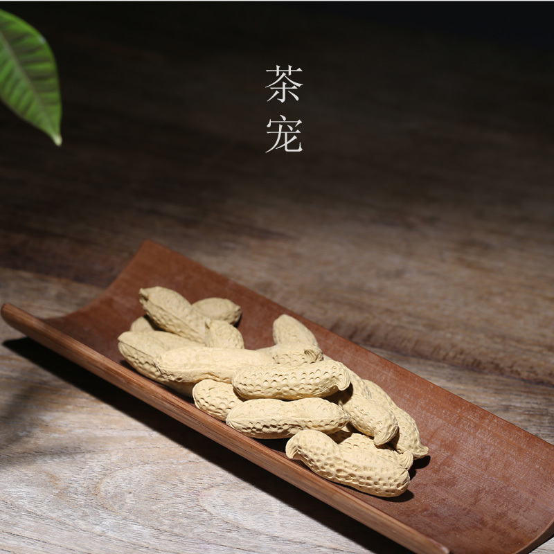 特价宜兴原矿纯手工段泥紫砂茶宠茶艺摆配件小雕塑迷你仿真花生|msdalam kategori pinggan mangkuk, set teh, perhiasan haiwan peliharaan teh - dari Buy2taobao.com untuk memberikan perkhidmatan ejen Taobao profesional membeli