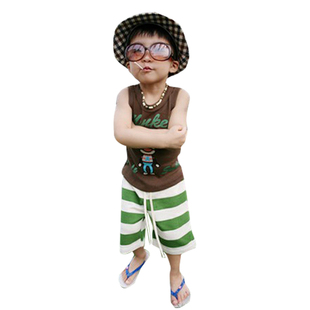  【聚优品专享】Belbaby童装儿童套装夏季儿童休闲运动套装WT004-2
