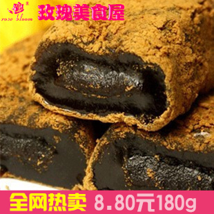  台湾特产 三叔公 雪之恋手造麻薯（黑糖味麻糬）真的很Q 180g