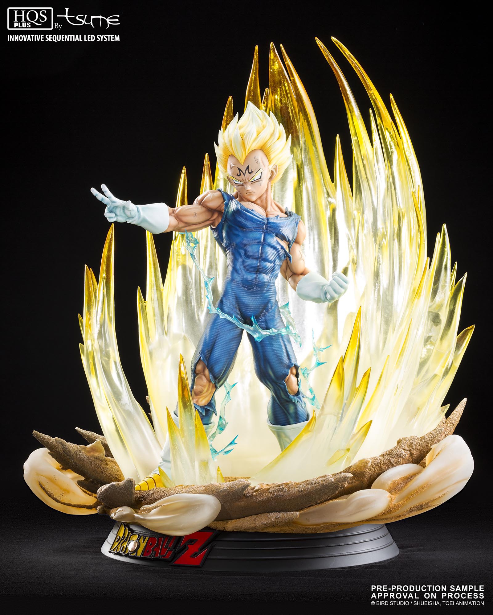 【玩聚馆】tsume hqs plus 1/4 七龙珠 贝吉塔 majin vegeta 接单