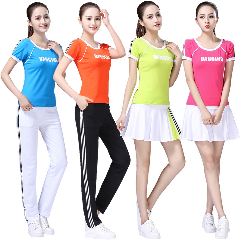 夏季吉茉莉广场舞服装短袖短裙套装女青春时尚健身鬼步舞蹈演出服在类目 女装/女士精品, 唐装/民族服装/舞台服装, 民族服装/舞台装中 - 来自Buy2taobao.com提供专业的淘宝代购服务
