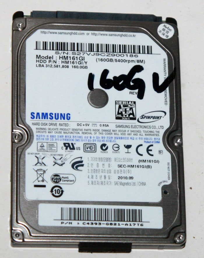 Used 160G Notebook hard drive 2.5 inch SATA Serial ports 160g 120 160g Disassemble Hard disk move Hard diskin the Computer Hardware/Monitor/Computer Peripherals , Mechanical hard disk category - from Buy2taobao.com to provide professional Taobao agent buy service