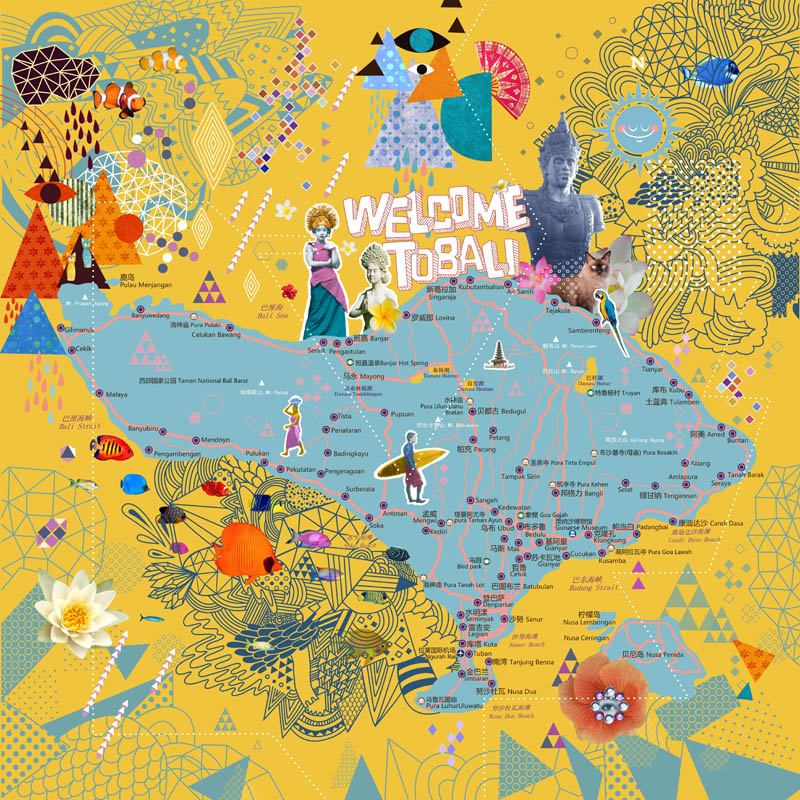 礼品创意\/VIESCA【寻梦巴厘岛】旅游礼品 地