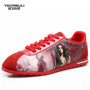  新款英伦个性潮鞋男士休闲鞋时尚潮流韩版皮鞋日常男鞋子板鞋特价