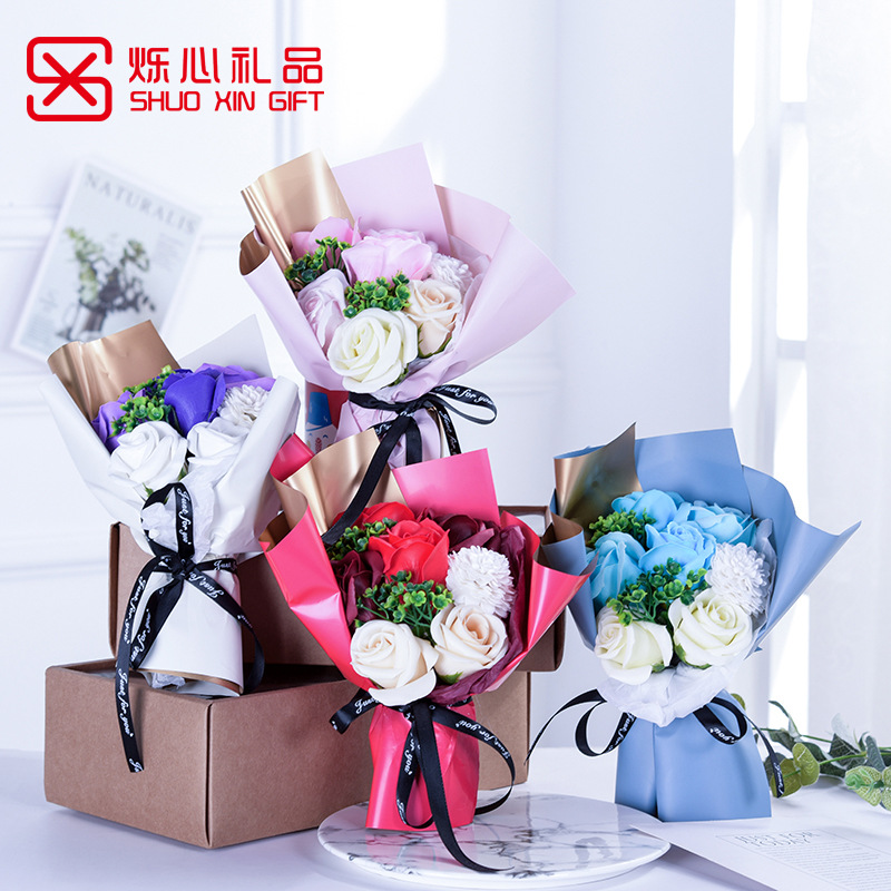 2019新品手工玫瑰花束创意礼品香皂花情人节七夕节礼物货源在类目 包装, 礼品包装, 情人礼品包装中 - 来自Buy2taobao.com提供专业的淘宝代购服务