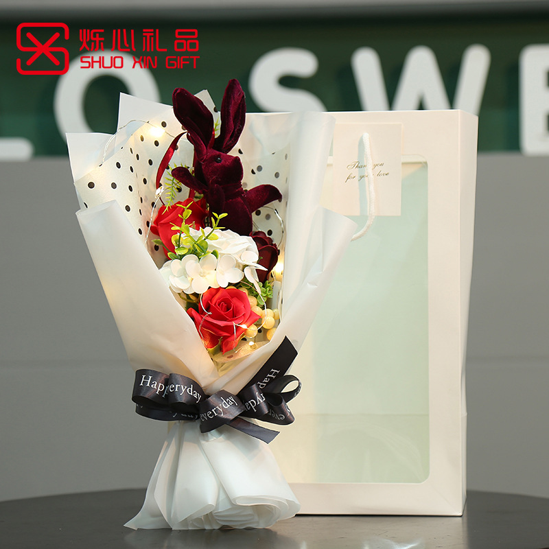 新款母親節禮品手工康乃馨花束情人節創意香皂花七夕節禮物可定制在類目 包裝, 禮品包裝, 情人禮品包裝中 - 來自Buy2taobao.com提供專業的淘寶代購服務