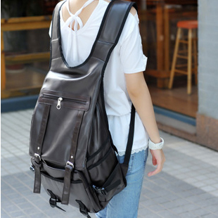  新款大包包情侣双肩包潮女男式包电脑背包欧美休闲书包