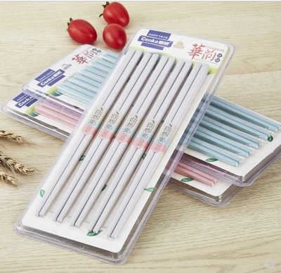 Newbridge Wheat fibre household chopsticks Wheat straw Healthy environmental protection household Chopsticks set Multicolor 5 tablewarein the Tableware , Tableware , Chopsticks category - from Buy2taobao.com to provide professional Taobao agent buy service