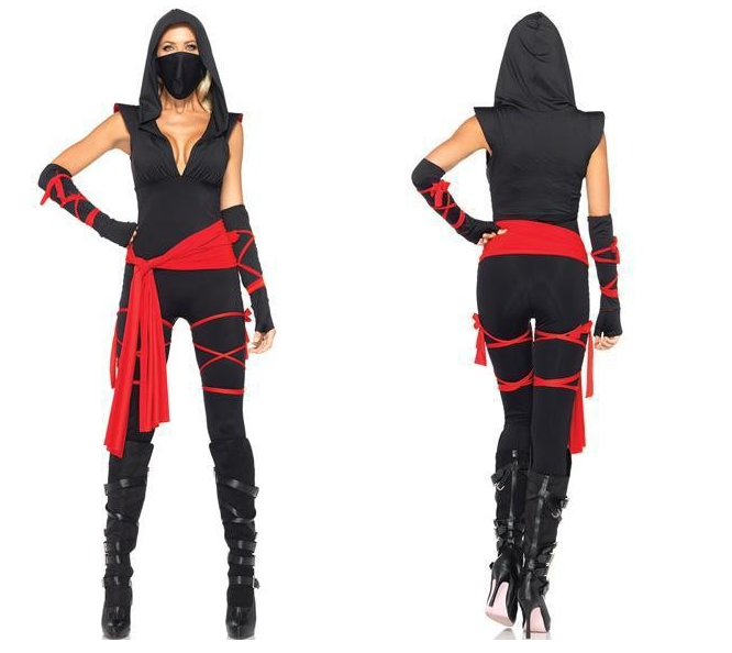 Halloween halloween costume women ninja costume在类目 女装/女士精品, 唐装/民族服装/舞台服装, 民族服装/舞台装中 - 来自Buy2taobao.com提供专业的淘宝代购服务