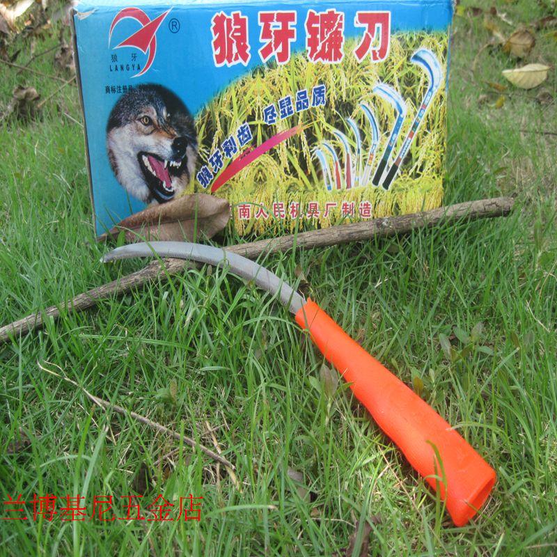 Langya brand sickle/Saw sickle/Stainless steel/Sickles/Hoe sickle/Sawtooth Mowing knifein the Agricultural Machinery/Farm tools/Plastic sheeting , Agricultural Tools , Sickle category - from Buy2taobao.com to provide professional Taobao agent buy service