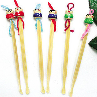Bamboo Ershao lovely Doll head Earpick Art curette Dig Ershao ear Pa Natural bamboo productsin the Family/Personal Cleaning Tools , Personal care cleaning appliances , Ershao category - from Buy2taobao.com to provide professional Taobao agent buy service