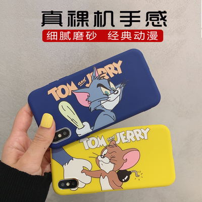 卡通水果iPhone6手机壳7P苹果X猫鼠xs max硅胶11pro软壳8plus女xr