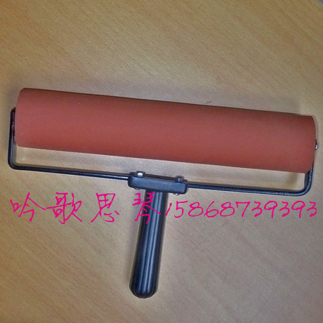 油印机胶滚手推油印机五金滚筒刷版画胶棍上龙岗胶辊图片