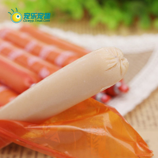  宠味佳宠物狗香肠鸡肉味100支 狗零食 火腿肠 宠物零食 狗狗火腿