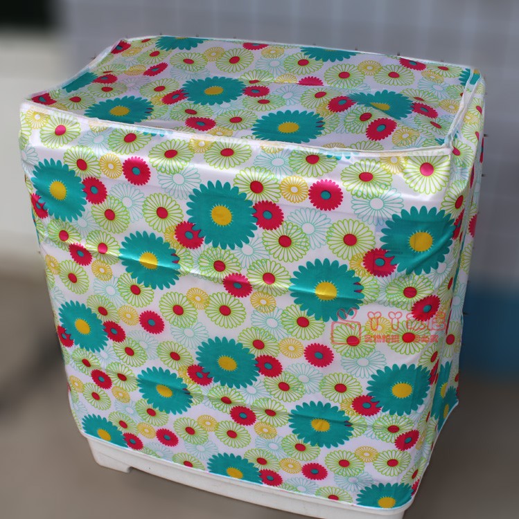 Satin Washing machine cover waterproof Sunscreen Haier roller Little Swan fully automatic roller Double cylinder Washing machine coverin the Home Fabric , Dust protection cover , Washing machine cover category - from Buy2taobao.com to provide professional Taobao agent buy service