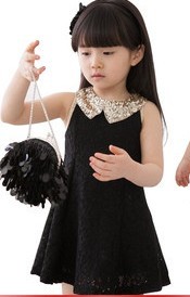 SK002韩版女童裙纸样样板 女装连衣裙 制版童
