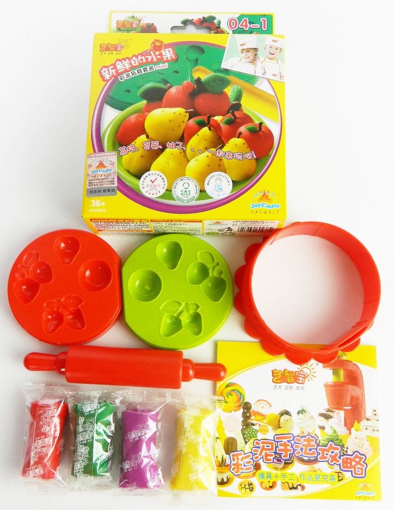 Yi Zhi Bao a genuine 3D color sticks set mini cake mold children's educational toys-mail