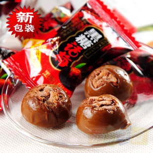  超好吃糖果 金冠话梅糖 结婚喜糖  黑糖/牛奶口味 500g 散装